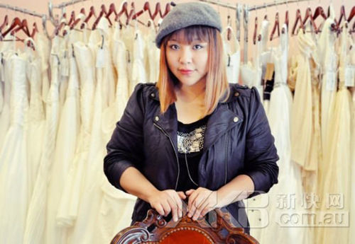 悉尼婚禮服展周末開幕 華裔女設計師作品壓軸